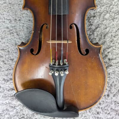 Vintage 4/4 Franz Joseph Pfretschner Violin Made in Germany w/Case