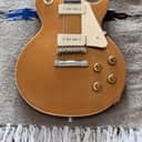 2021 Gibson Les Paul Standard '50s P90 Electric Guitar Gold Top W/ Case - Demo Shop