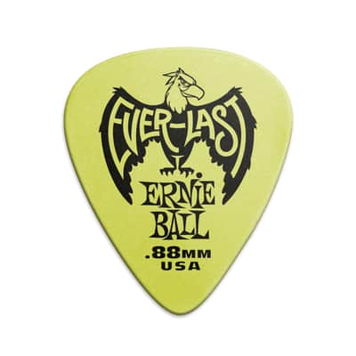 Ernie Ball Everlast Delrin Picks 12 Pack (Heavy) Heavy, P09191 image 3