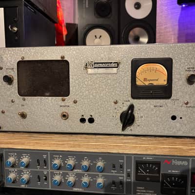 Refurbished Magnecorder PT6J mic pre - vintage tube microphone preamp with rack ears - 1950’s - restored! image 1