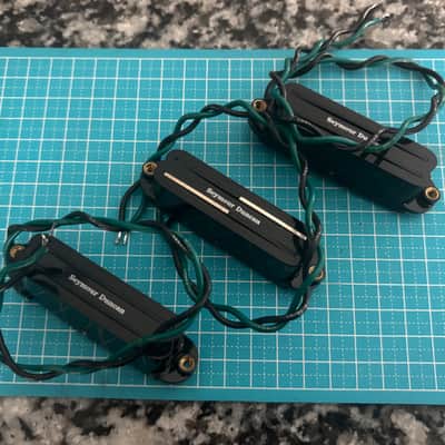 Seymour Duncan Strat Rail Pickup Set – Cool Rails / Vintage Rails / Hot Rails guitar pickups image 1