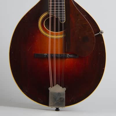 Gibson A-4 Carved Top Mandolin (1928), ser. #84006, original black hard shell case. image 3