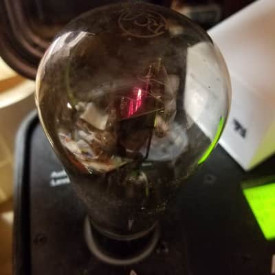 RCA etc. ONE (1) Type 45 Antique AT1000 TESTED Vacuum Tube Engraved Globe UX245 245 345 Power Triode 1929-1947 image 8