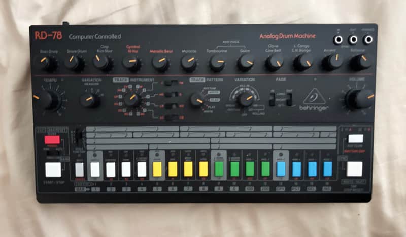 Behringer RD-78 Computer Controlled Analog Drum Machine 2025 - Present - Black image 1
