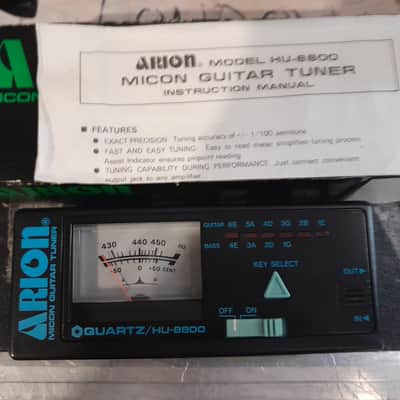 Reverb.com listing, price, conditions, and images for arion-hu-8500-stage-tuner
