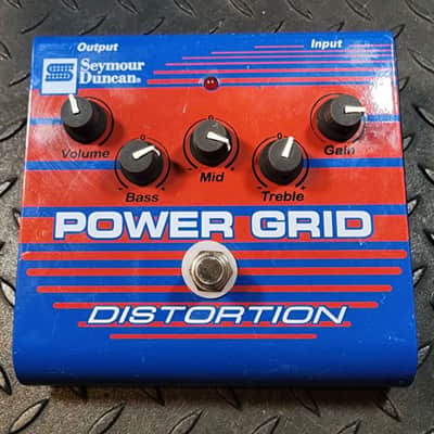 Seymour Duncan Power Grid Distortion 2010s - Blue/Red Graphic image 1