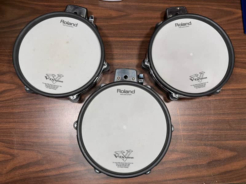 Immagine 3 Pack - Roland PDX-100 Dual Trigger Mesh Head V-Drum Trigger Pads - Z4B3012 - 1