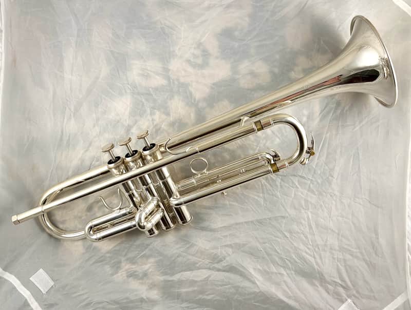 Kanstul F. Besson International Model 800 c. 1990's Silver image 1