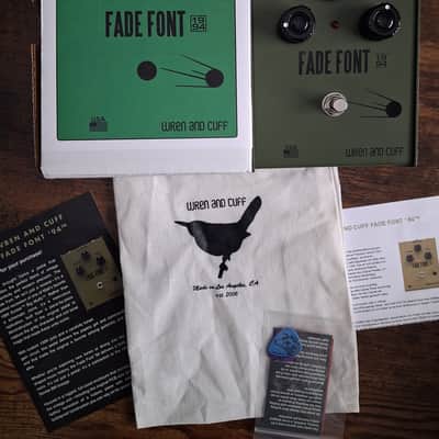 Wren and Cuff Fade Font '94 2025 - Green Russian Muff image 4