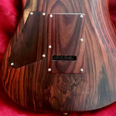 SJ Custom Guitars  Stratocaster semihollow all rosewood, Wilkinson tremolo, gotoh tuners image 10
