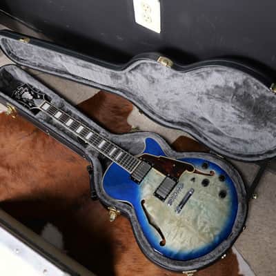 D'Angelico Premier SS Boardwalk Blue Burst image 11