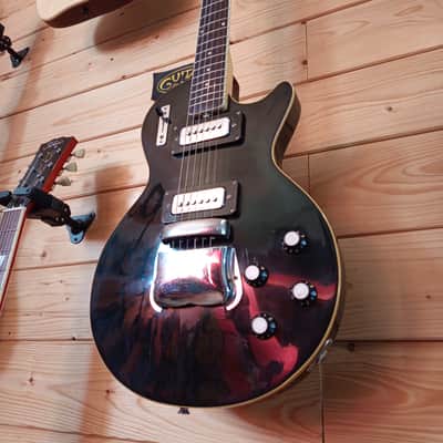 Eko Kiwi Les Paul style - 1970s Black - Made in Italy image 3