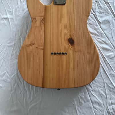Electric Guitar - Reclaimed Fir and Cherry - T-Style - Butterfly 060 image 4