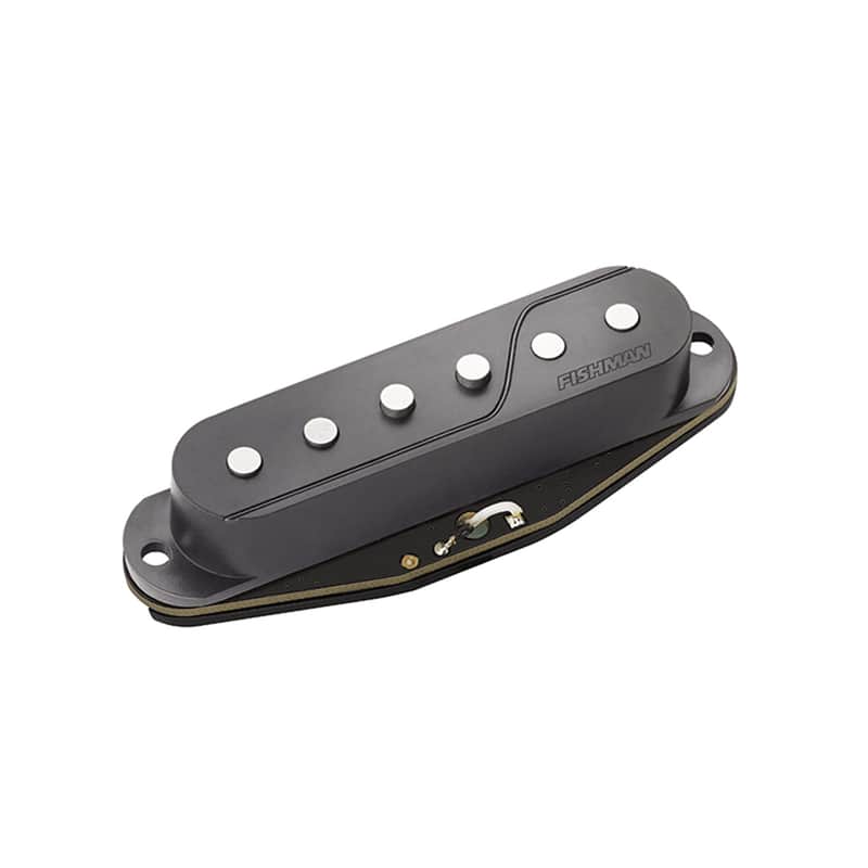 Fishman Fluence SS Single Width Pickup - Passive, Black/White image 1