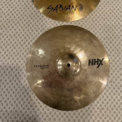 Sabian 14" HHX Evolution Hi-Hat Cymbals (Pair) 2002 - Present - Brilliant image 5