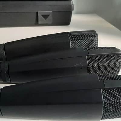 3x Sennheiser MD 421 II Cardioid Dynamic Microphones 2002 - Present - Black image 14