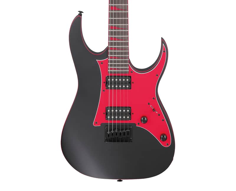 Used Ibanez GRG131DXBKF GIO GRG Electric Guitar - Black Flat image 1