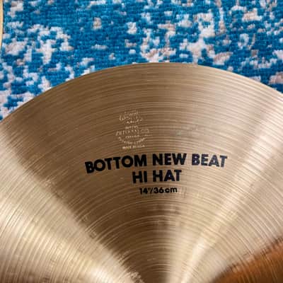 ULTRA CLEAN 14” Zildjian A NEW BEAT Hihats 920g 1379g EARLY MODEL! image 7