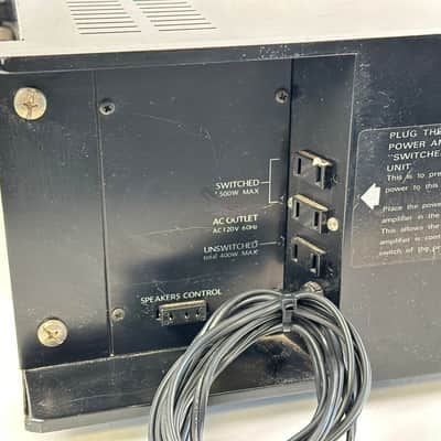 Vintage Mitsubishi DA-C7 Tuner-Preamplifier image 7