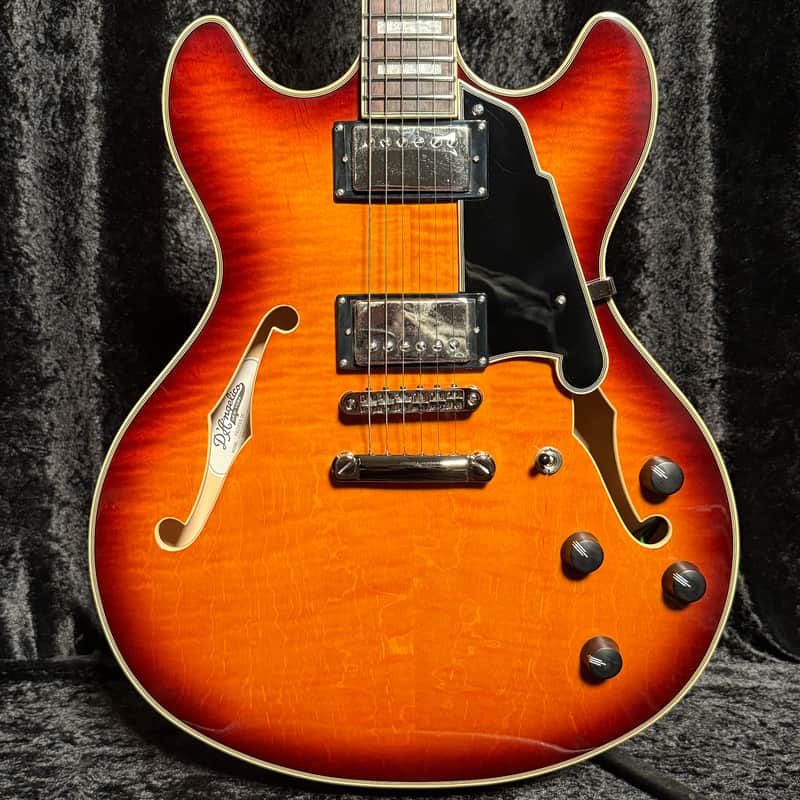 Immagine D'Angelico Premier DC Dark Iced Tea Burst With Free Gig Bag - 1