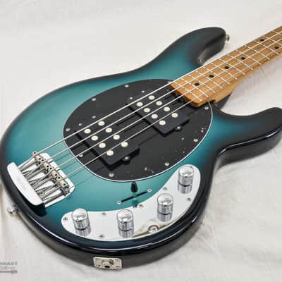 Ernie Ball Music-Man Stingray Special HH - Frost Green Pearl image 8
