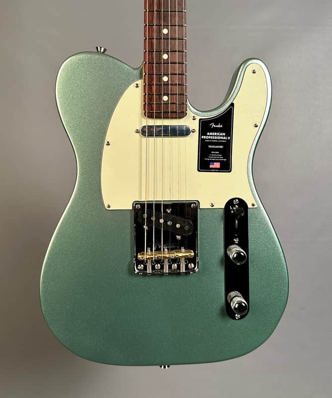 Fender American Professional II Telecaster - Mystic Surf Green image 1