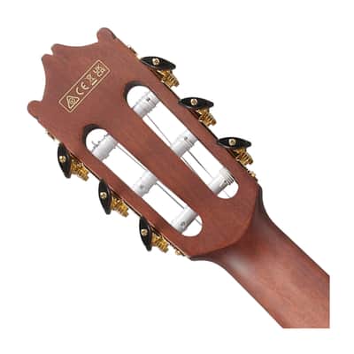 Ibanez GA35TCE Acoustic-Electric Nylon String Guitar - Sapphire Red High Gloss image 5