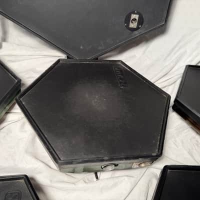 Simmons SDS-7 6 piece drum pad set custom painted image 2