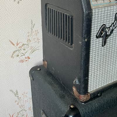 Fender Dual Showman Reverb 2-Channel 100-Watt Guitar Amp Head 1970 - 1976 - Silverface image 3