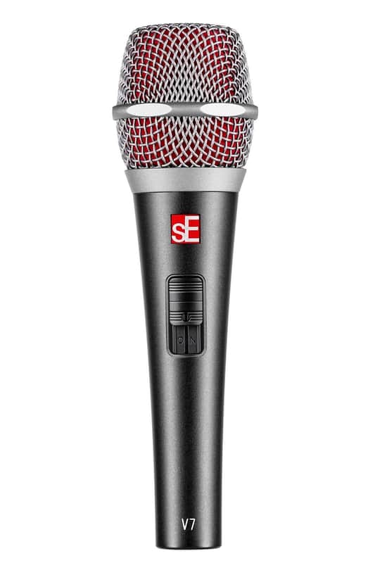 SE Electronics V7-SW-U Dynamic Supercardioid Microphone with On/Off Switch image 1