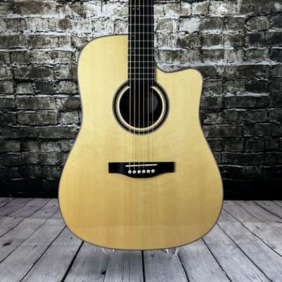 Simon & Patrick Showcase CW Rosewood EQ SF Acoustic-Electric Guitar - (Used) W/Tric Case image 1
