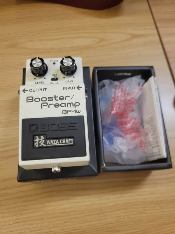 Boss BP-1W Booster / Preamp Waza Craft 2023 - Present - White