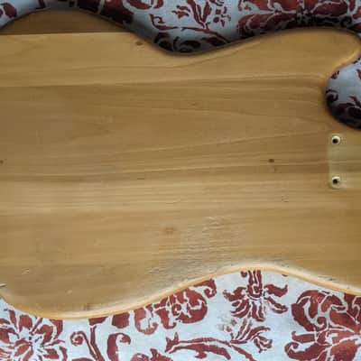 Fender Musicmaster bass 1973 body natural image 2