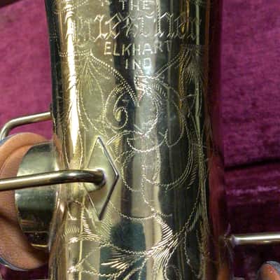 Buescher 1924 Eb Alto Saxophone serial 161267 image 5