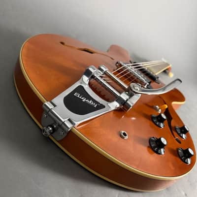Stanford CR Thinline 30 VB 2,8 kg P90 Bigsby Tremolo inkl. original Koffer imagen 10