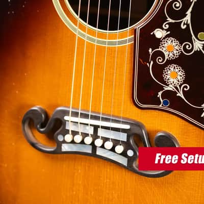 Gibson Custom Shop Pre-War SJ-200 Rosewood Murphy Lab Light Aged Acoustic Guitar - Faded Vintage Sunburst with Hardshell Case image 17