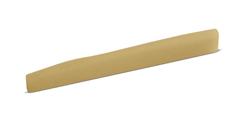 Unbleached Bone Saddle - Fits Some Post-2009 Taylor® Guitars - Wave Style Compensation - Tall - 11 mm image 1