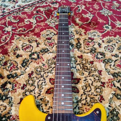 1990's Greco Les Paul Junior Jr Double Cut (EJR) TV Yellow, Made in Japan MIJ image 12
