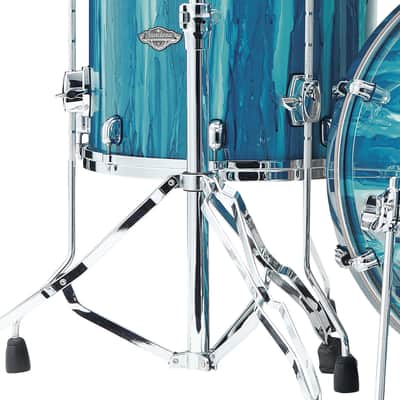 Tama MBSF14A-SKA Starclassic Performer Floor Tom 14 - Sky Blue Aurora image 5