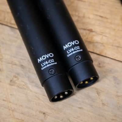 Movo LV4-O2 Stereo Pair Omnidirectional Lavalier Microphones LV4 Lapel U283635 image 3