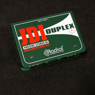 Radial JDI Duplex MK4 Stereo DI Box  Stereo Passive Direct DI Box image 1
