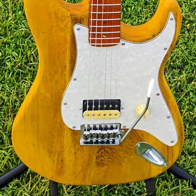 RICH Guitar Myrtle Beach STD+ Roasted mojo Distressed S 2025 - Gold Amber Light Oil Finish image 2