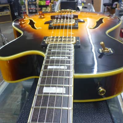 Epiphone Joe Pass Emperor II VS w/Case( Considered 2nd ) : Frets Leveled , Crowned & Dressed 2007 - Vintage Sunburst image 17
