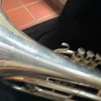 Kanstul Custom Class Model 285 Marching B♭ French Horn - Silver Plated image 9