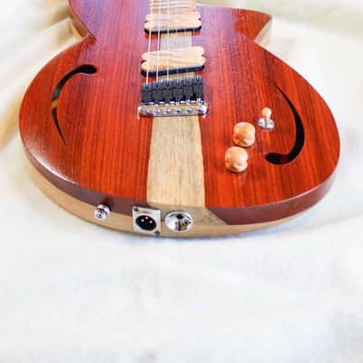 Build to Order GB Liuteria Boutique Plié 6 string semi-hollw image 13