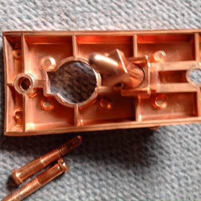 Sonor Hilite Exclusive Tom mount plate 80s-90s - Copper ( Gold) image 4