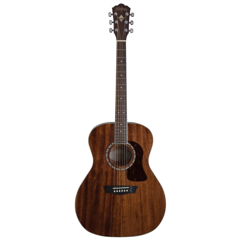 Washburn HG12S Heritage Series Mahogany Top Grand Auditorium Gloss Natural image 1