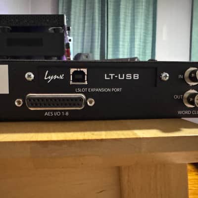 Lynx Aurora 8 8-Channel Mastering AD/DA Converter with LT-USB Card 2000s - Silver image 8