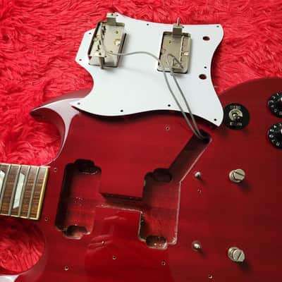 1998 Bacchus BSG-68V SG Standard - Vintage Series - Cherry  - All Original - Made In Japan MIJ image 21