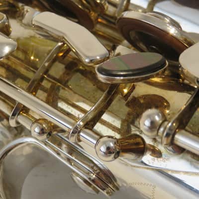 Selmer La Voix II SAS-280RS Silver Plated Alto Saxophone with Case image 11